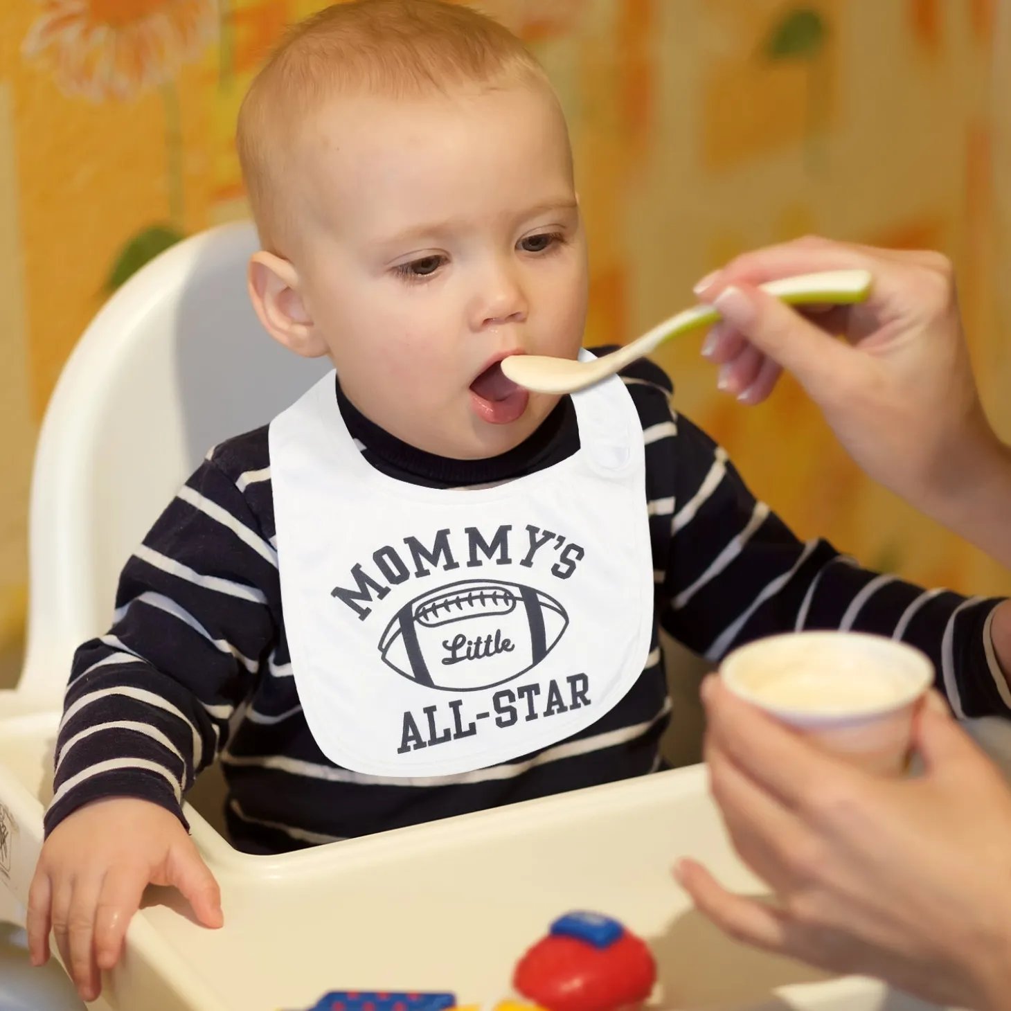 Sporty Multicolour 3 Pk Bibs