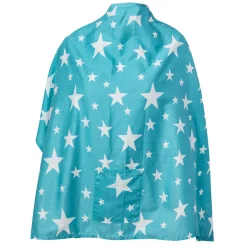 Star Cotton Breastfeeding Infant Nursing Cover Blue