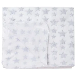 Star Elephant Soft Cozy Plush Toy Blanket Grey