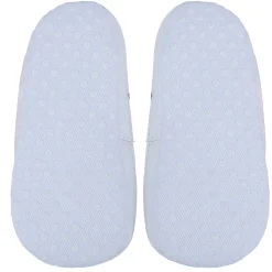 Star Premium Anti-Slip Velcro Hook-Loop Sandal Booties - White