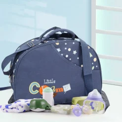 Starry Navy Blue Diaper Bag
