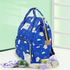 Starry Night Royal Blue Diaper Bag