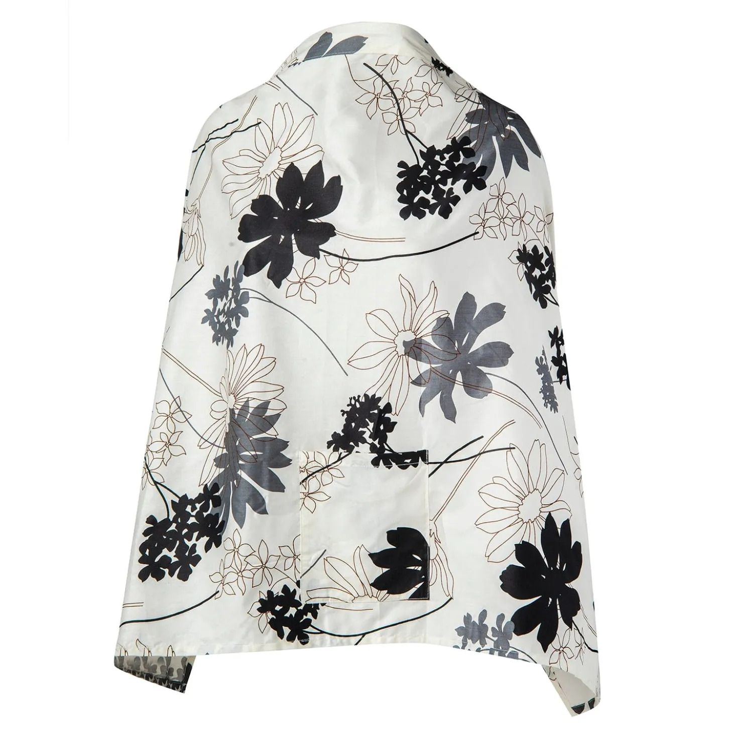 Sunflower Cotton Breastfeeding Infant Nursing Cover Cream