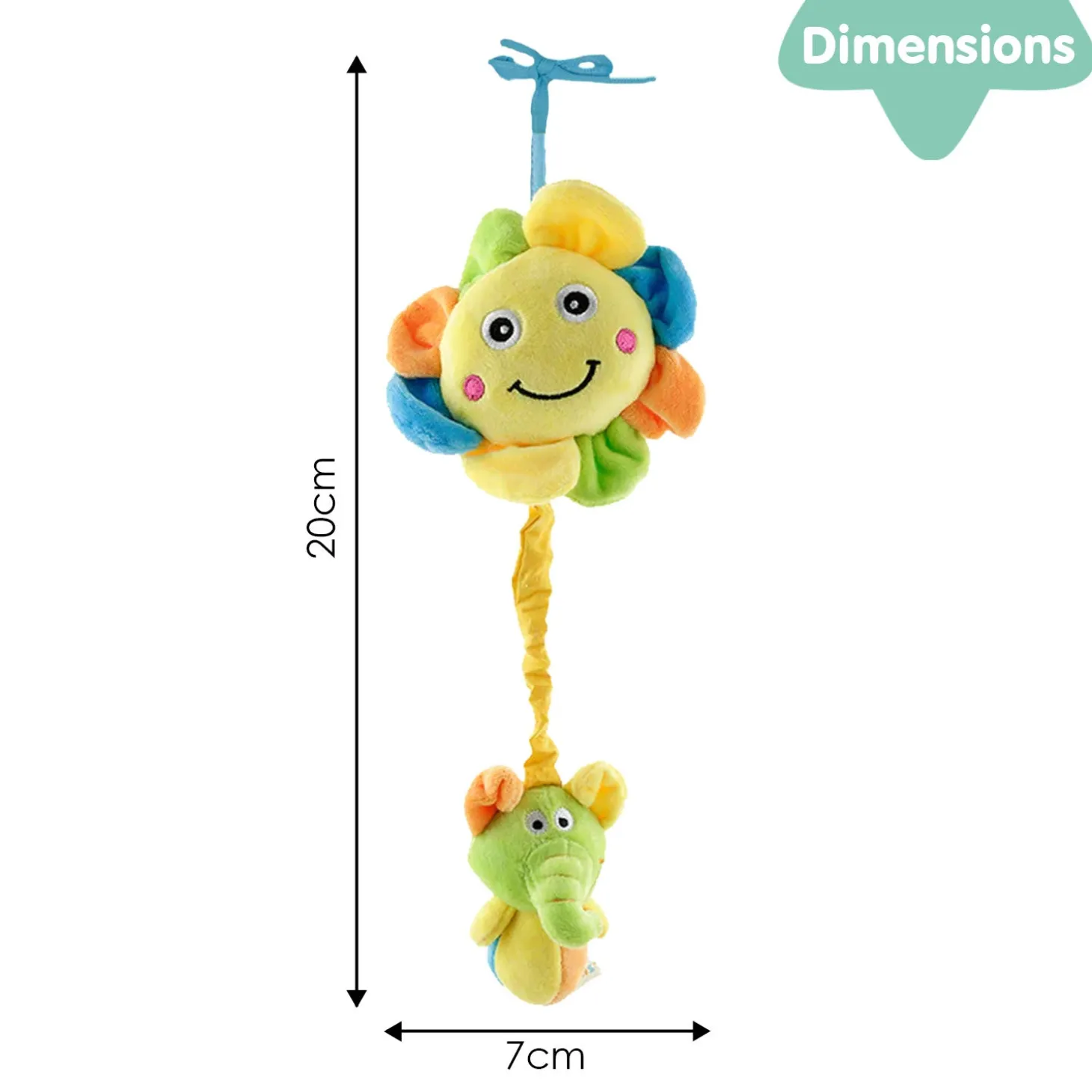 Sunflower Yellow Pulling Toy
