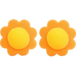 Sunflowers Orange 2 Pcs Bath Sponge
