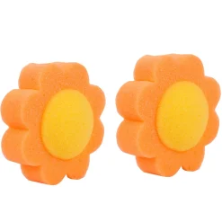 Sunflowers Orange 2 Pcs Bath Sponge