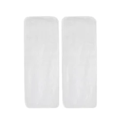 Super Soft White 2 Pk Diaper Liners