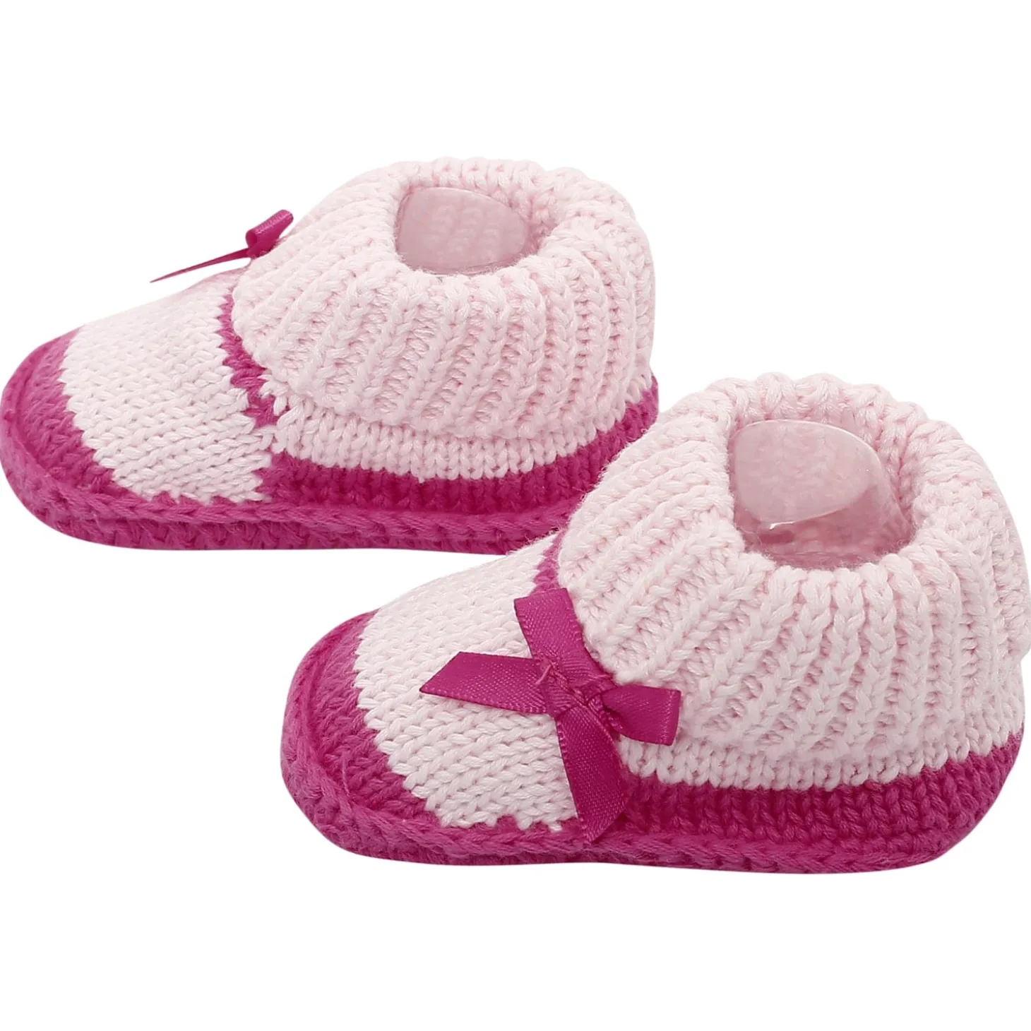 Sweet Bows Pink Socks Booties