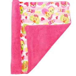 Sweet Cupcake Pink And Yellow Blanket