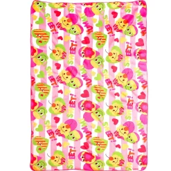 Sweet Cupcake Pink And Yellow Blanket