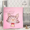 Sweet Tooth Pink Two-Ply Blanket
