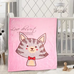 Sweet Tooth Pink Two-Ply Blanket