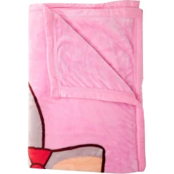Sweet Tooth Pink Two-Ply Blanket