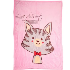 Sweet Tooth Pink Two-Ply Blanket