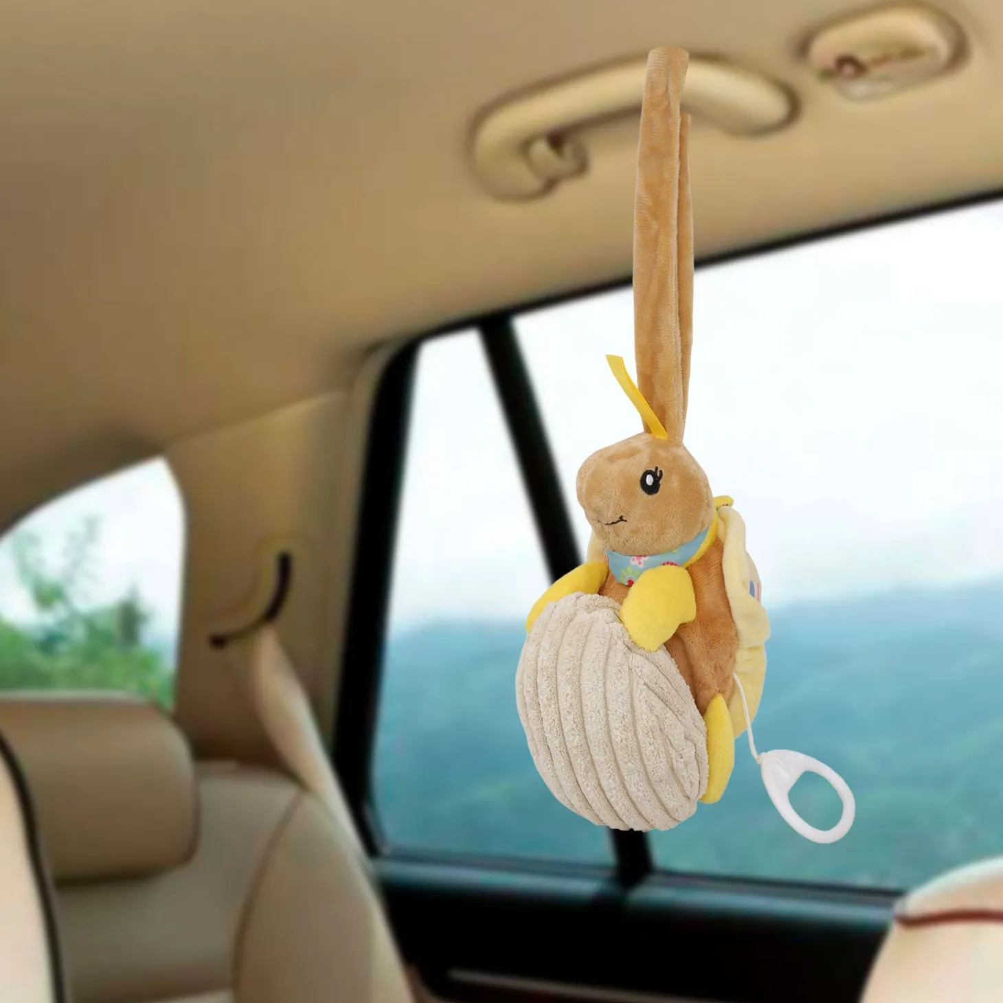 Tortoise Yellow Hanging Pulling Toy
