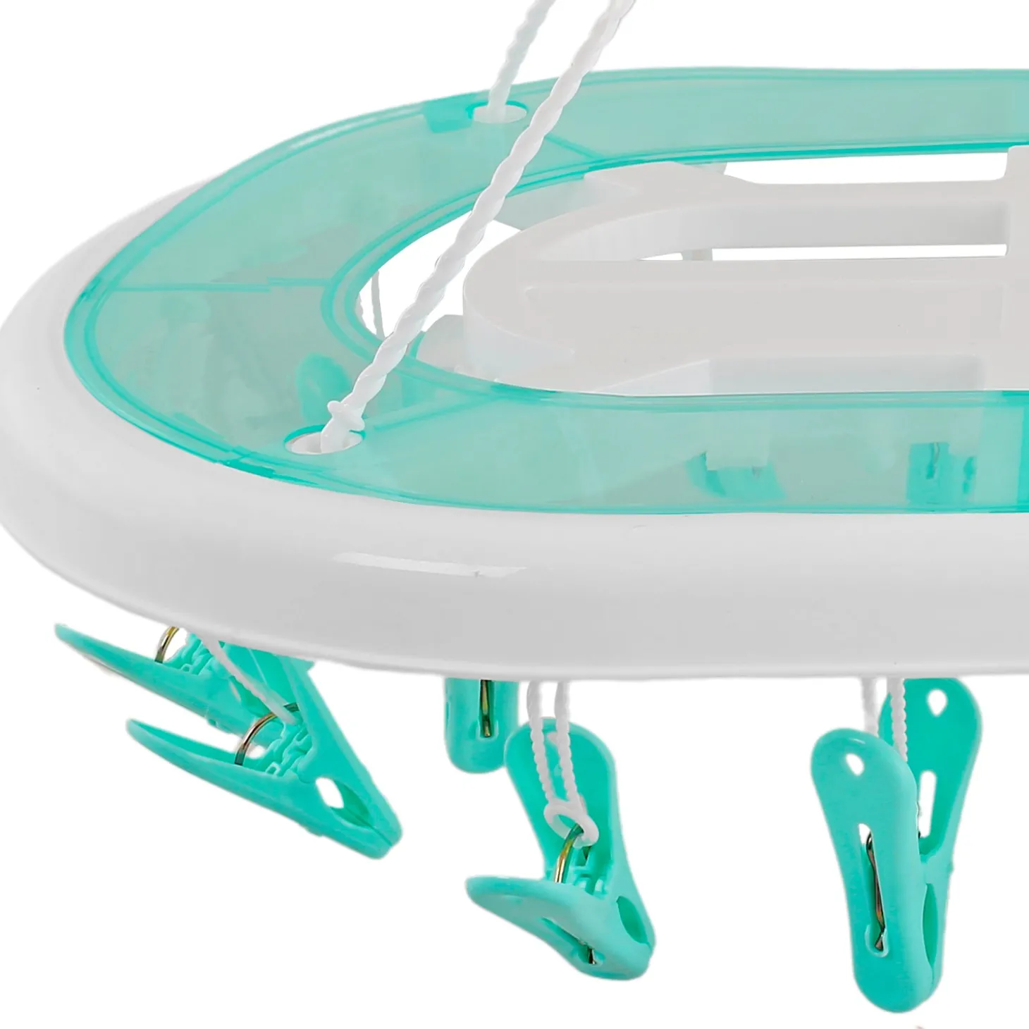 Turquoise Premium Oval Clip Hanger