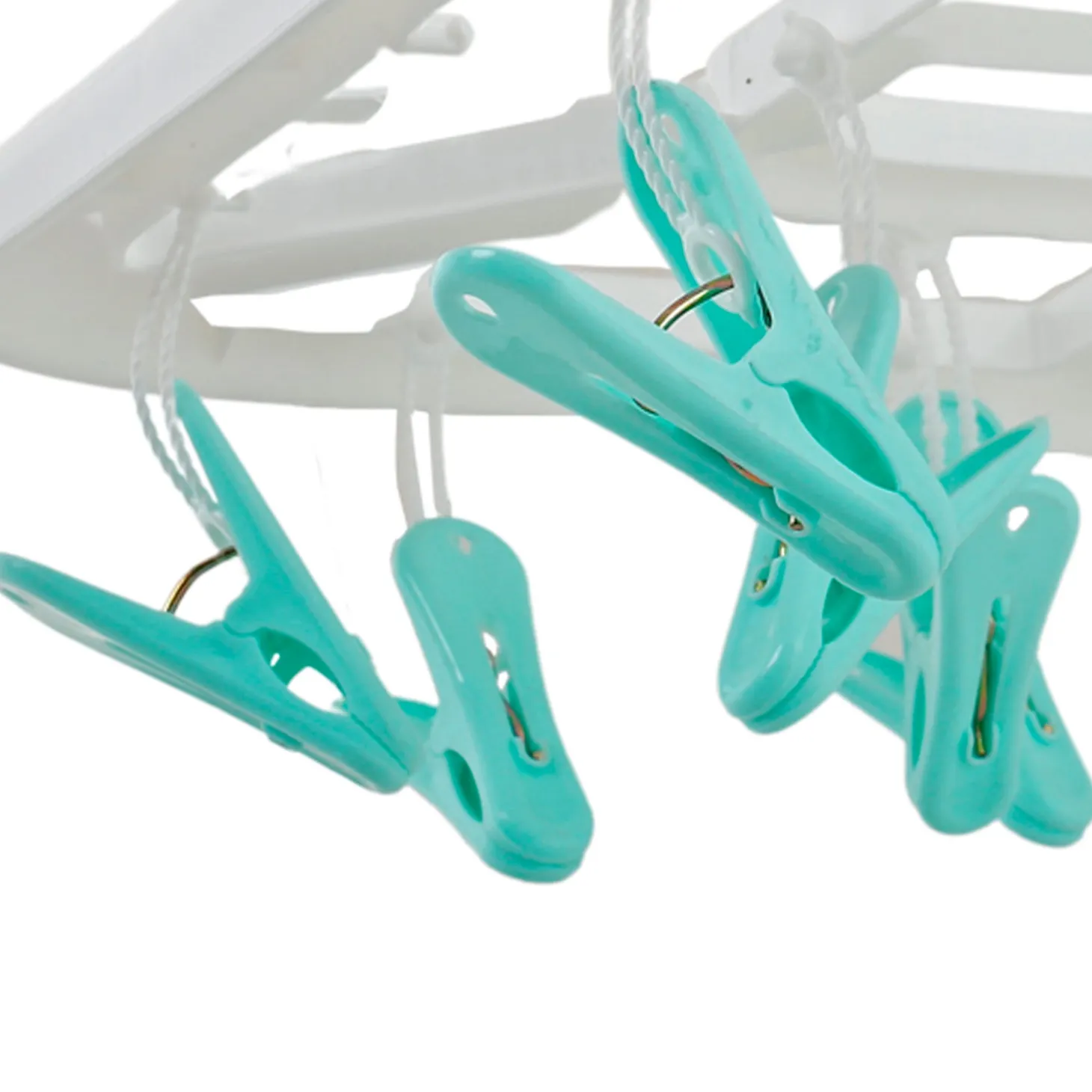 Turquoise Premium Square Clip Hanger