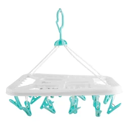 Turquoise Premium Square Clip Hanger