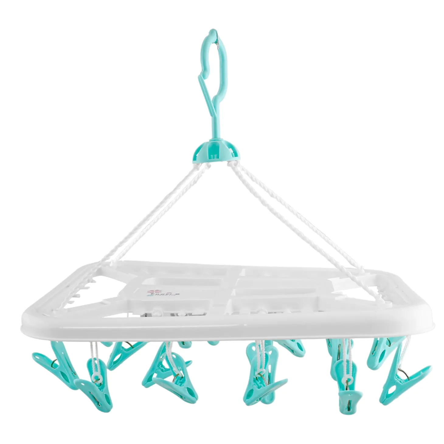 Turquoise Premium Square Clip Hanger