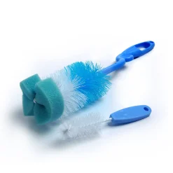 Twist And Turn Blue Bottle And Nipple Cleaning Brush Set of 2