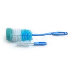 Twist And Turn Blue Bottle And Nipple Cleaning Brush Set of 2
