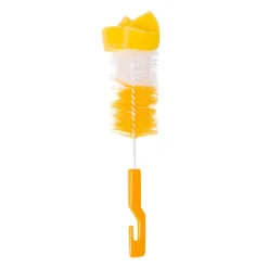 Twist And Turn Pink And Orange 2 Bottle And 2 Nipple Cleaning Brush Set of 4