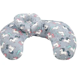 Unicorn Grey Feeding Pillow