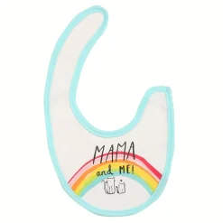 Unicorns And Rainbows Multicolour 3 Pk Bibs