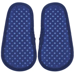 Velcro Hook-Loop Premium Anti-Slip Sandal Booties - Blue