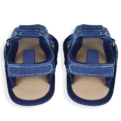 Velcro Hook-Loop Premium Anti-Slip Sandal Booties - Blue