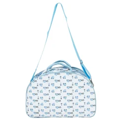 Vintage Train Blue Diaper Bag