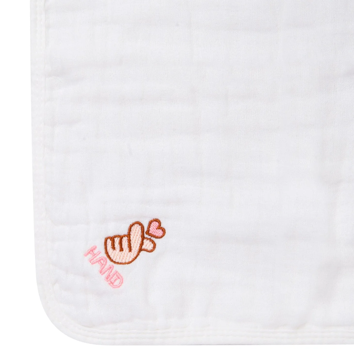 Wash Cloth Muslin Napkins Pack Of 5 Multipurpose White