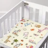 Waterproof Changing Sheet Set I Love Animals Cream