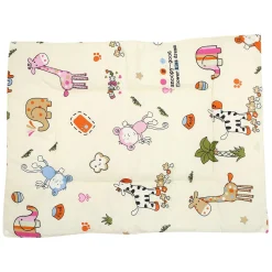 Waterproof Changing Sheet Set I Love Animals Cream