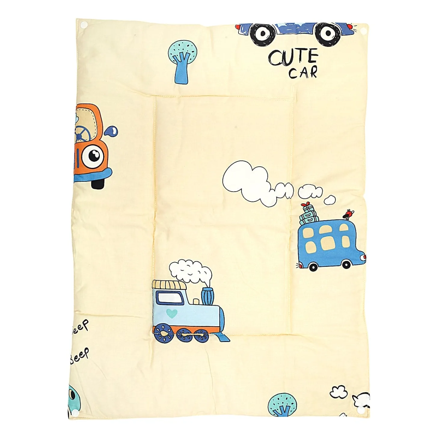 Waterproof Changing Sheet Set Vintage Ride Yellow