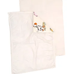 Waterproof Changing Sheet Set I Love Animals Cream