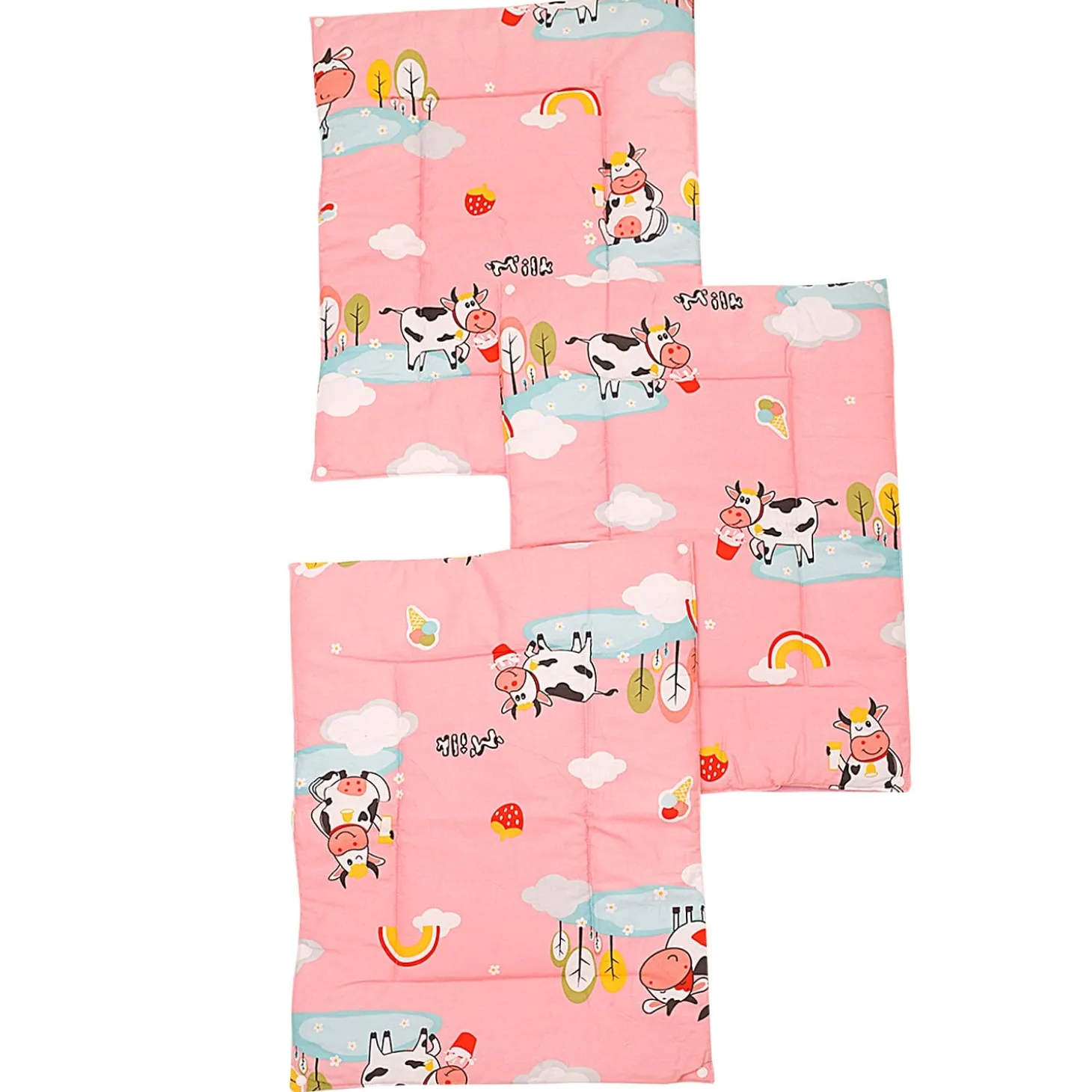 Waterproof Changing Sheet Set Milkaholic Peach