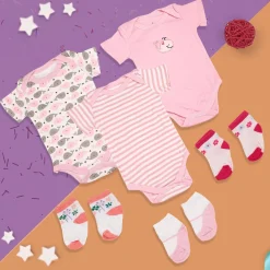 Whale Pink 6 Pcs Gift Set