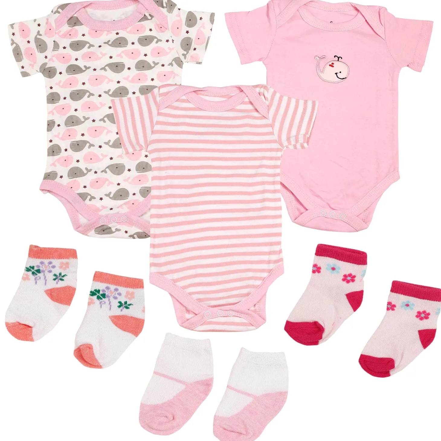 Whale Pink 6 Pcs Gift Set