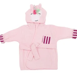 Whimsical Unicorn Pink Bathrobe