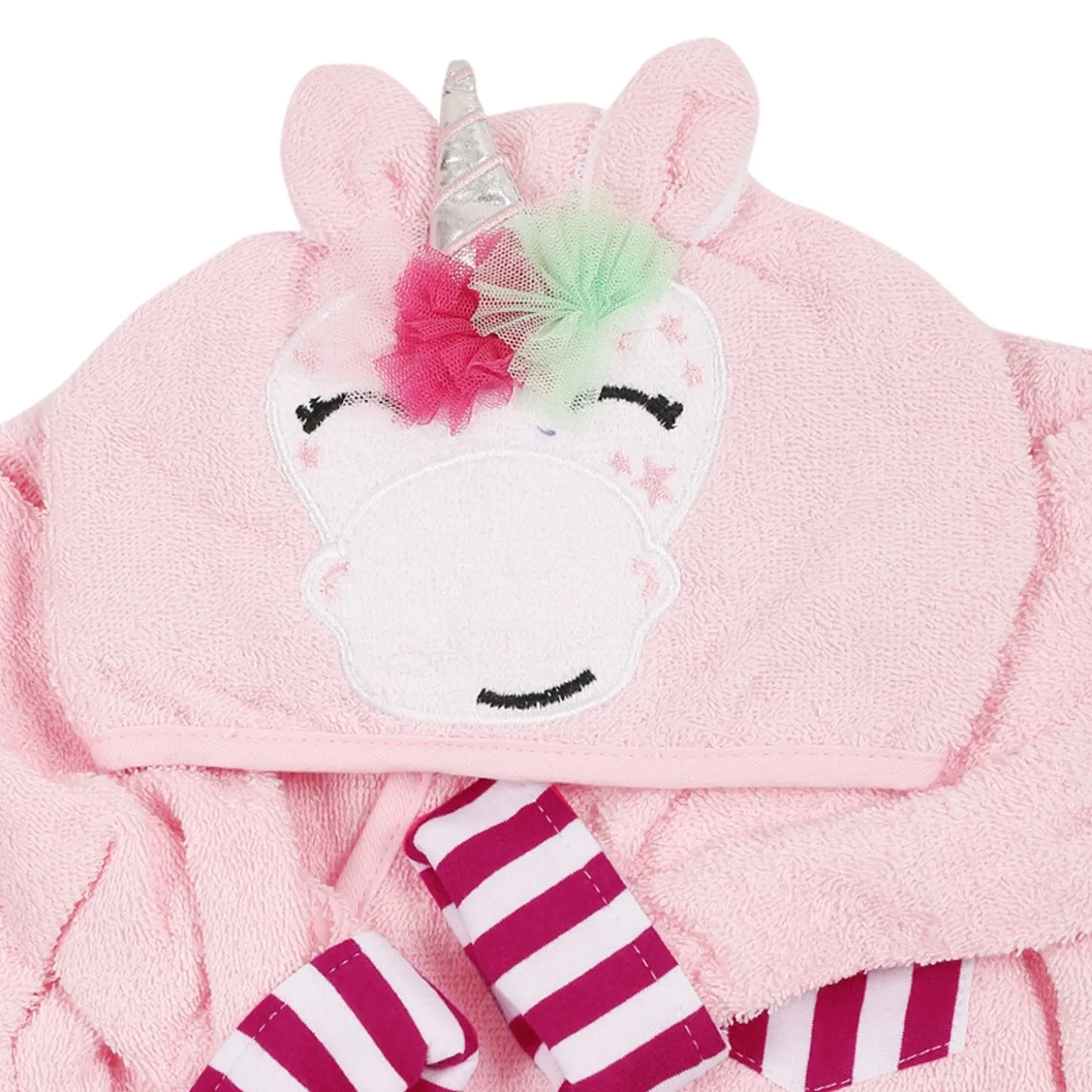 Whimsical Unicorn Pink Bathrobe