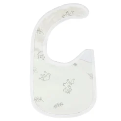 Whimsical Unicorn White 3 Pk Bibs