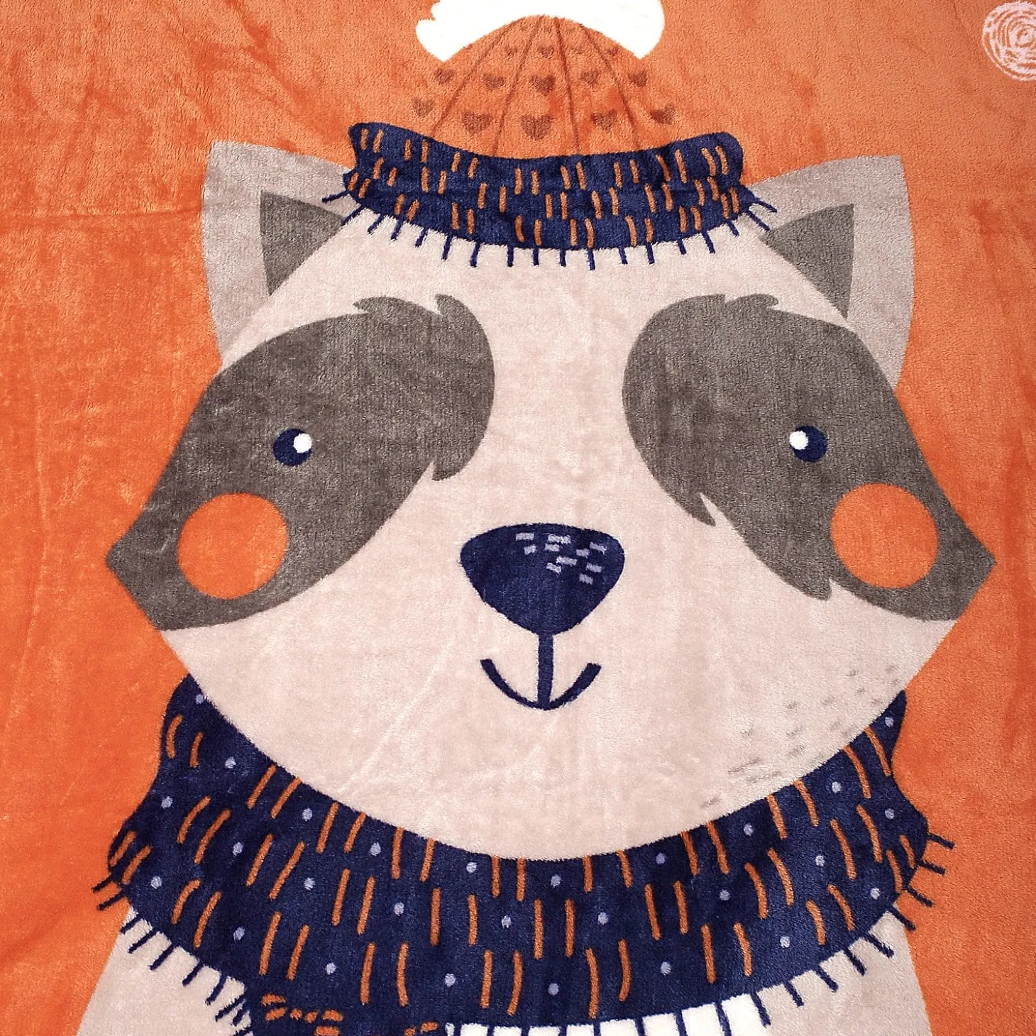 Winter Is Coming Orange One Ply Blanket