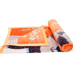 Winter Is Coming Orange Two-Ply Blanket