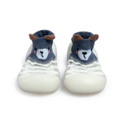 World At My Feet White Slip-On Shoes