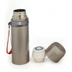 World Traveller Silver 500 ml Stainless Steel Flask