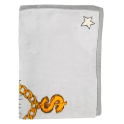 You Dream With Stars White Two-Ply Blanket