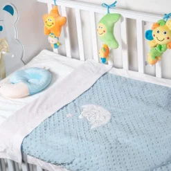 Your Star is Born Blue Bubble Blanket
