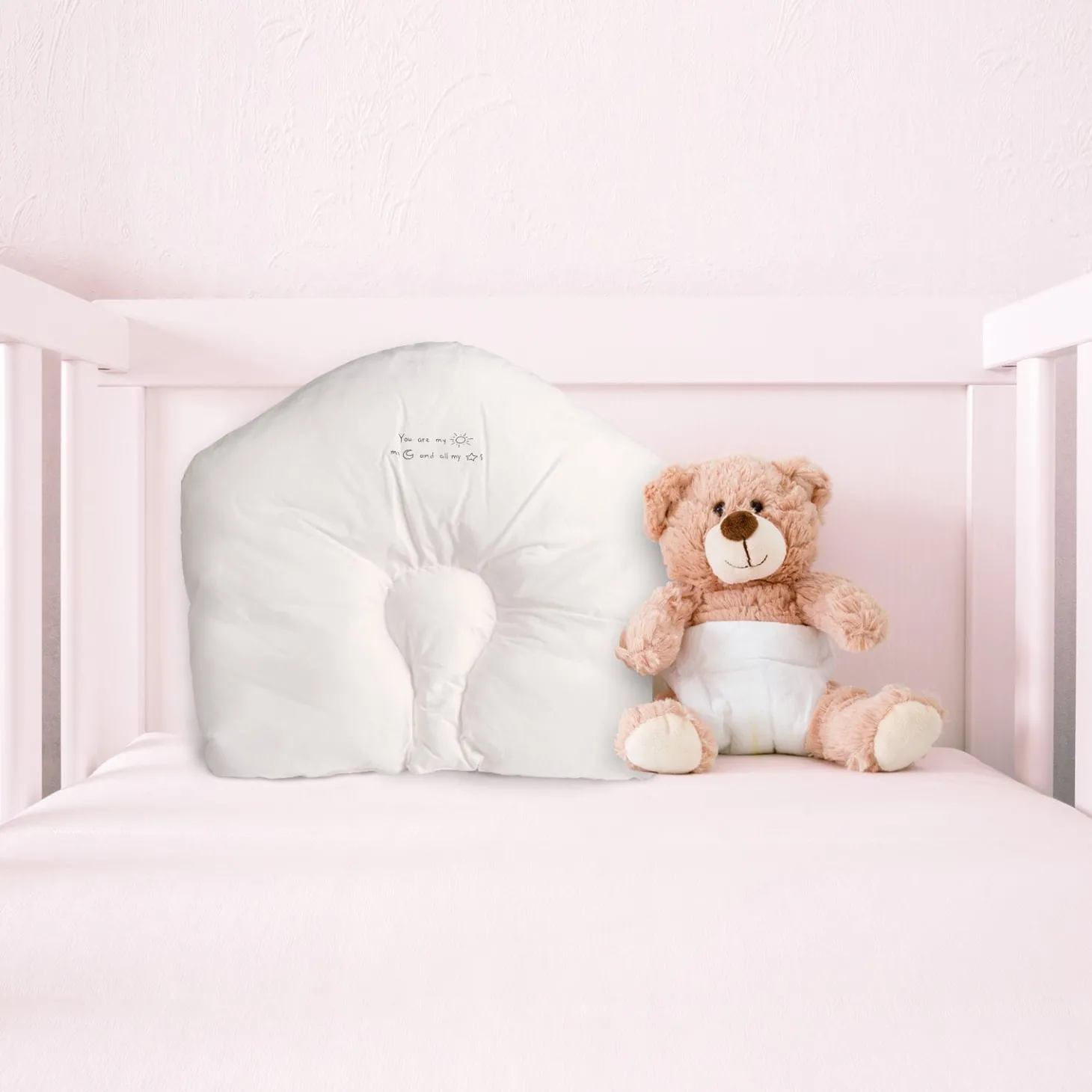Your Star is Born White Pillow