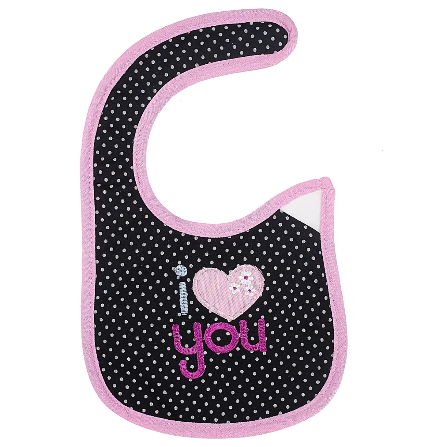 Zebra Multicolour 3 Pk Bibs